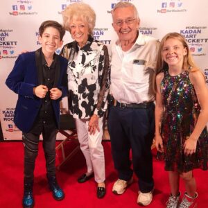 Kadan Rockett Instagram - What an honor to have the Co-Owners of Silver Dollar City, Showboat Branson Belle, Dollywood, Wild Adventures (just to name a few) in our audience today!!! They are such nice people & have done so much for so many including us!!! Thank you Mr. Jack & “Nana Sherry”!!! @sdcattractions #SDC #SilverDollarCity #SDC2019 #SilverDollarCity2019 #silverdollarcityattractions #SilverDollarCityFun #BransonBelle #ShowboatBransonBelle #Dollywood #DollywoodSplashCountry #WildAdventures #WildAdventure #PigeonForge #PigeonForgeTennessee #Branson #BransonMissouri  #SilverDollarCityThemePark
