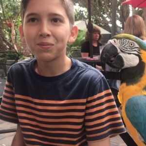 Kadan Rockett Instagram - Fun hanging out today in Arizona with @halfdan5 from America's Got Talent and @eikibird !! Check out these videos & pics!! #KidMagician #swordswallower #KidMagicians #swordswallowing #ExoticBird #ExoticBirds #Parrot #Parrots #parrotsofinstagram #parrotlover #parrotlove #sword #swords #AGT #AmericasGotTalent #AGTFamily #ThePerch #birdtraining #birdsanctuary #FeedTheBirds