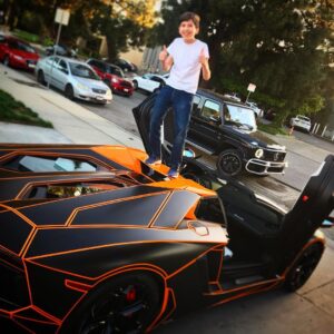 Kadan Rockett Instagram - New illusion, new ride or both?!?! 😂😍😉 Swipe to see all the pics!  What’s your favorite car???#Lamborghini #KidMagician #KidMagic #lambo #lambocarphoto #coolcar #coolcars #coolcarclub #niceride #awesomecars #awesomecar #supercars #supercar #supercarlovers #pimpmyride #tothebatcave