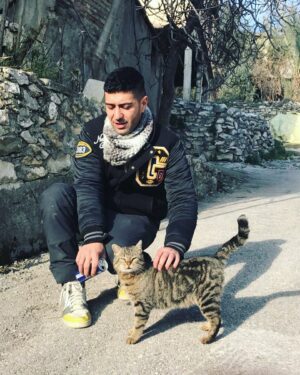 Kadri Beran Taşkın Instagram - Kedili tek fotoğrafım 😸🥤