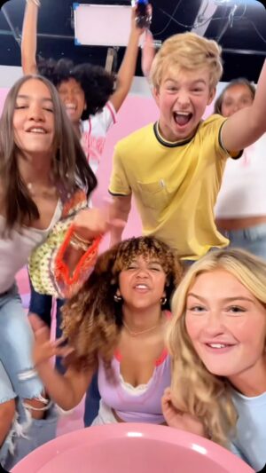 Kaido Lee Roberts Instagram - Filming at Brat is a party for real! Also, please follow my TikTok @kaidoleerobertslife  I had to restart another TikTok account, make sure it not one of the impersonators, THANK YOU! @brat @pepsi @fanta @kiarrabeasley @imreeseherron @avalillianaotto @lisi.shops_ #brat #pepsi #fanta #fyp #tiktok #dance #fun #fyp #exciting #kaido #mikey #tiktok #pleasefollow #nopickme