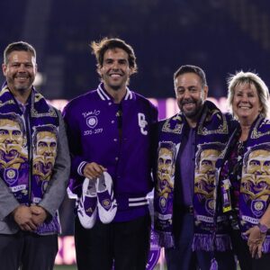 Kaká Instagram - Eternal! Thank you @orlandocitysc for this special tribute. Having my name permanently engraved on the stadium, fills my heart with joy. Seeing the soccer community grow is our purpose. The legacy continues. 
Forever a Lion 🦁