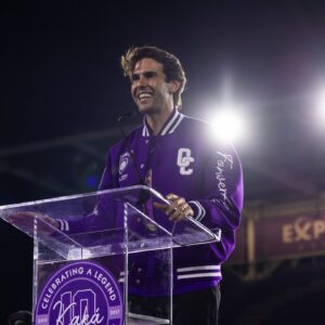 Kaká Instagram - Eternal! Thank you @orlandocitysc for this special tribute. Having my name permanently engraved on the stadium, fills my heart with joy. Seeing the soccer community grow is our purpose. The legacy continues. 
Forever a Lion 🦁