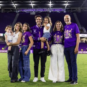 Kaká Instagram - Eternal! Thank you @orlandocitysc for this special tribute. Having my name permanently engraved on the stadium, fills my heart with joy. Seeing the soccer community grow is our purpose. The legacy continues. 
Forever a Lion 🦁