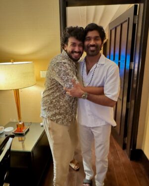 Kalidas Jayaram Instagram - Wishing you only the best in life @dhanushkraja sir ❤️
Happy birthday RAAYAN ⚡️