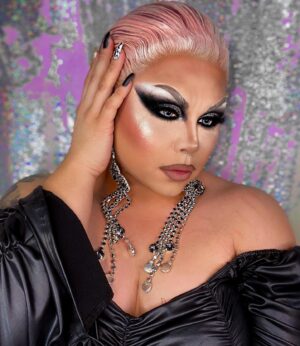 Kalorie Karbdashian-Williams Instagram - “Her Smokey eyes are enough to turn them into ashes” 

Don’t mind me, all dolled up with no where to go. You can catch me and @dimplesondeckk on deck for our latest episode of Keeping Up With Dragrace with the Karbdashians, on your couch! Grab a glass of wine and Kiki. Link in Bio! 

Dress - @fashionnovacurve 
Earnings - hammy Lynn designs 
Foundation - @maybelline 
Eyes - @morphebrushes  @inglot_cosmetics 
Lashes @cammynguyenllc 
Lips - @kyliecosmetics 
brows - @anastasiabeverlyhills 
Contour @fentybeauty 

#drAg #dragqueen #makeup #dragrace #keepingupwithdragrace #yourube #reactionvideos #makeupbrands #influencer #rpdr #abq #abqnm #kyliecosmetics #maybelline #fentybeauty #abhbrows #morphebabe #fashionnova #fashion