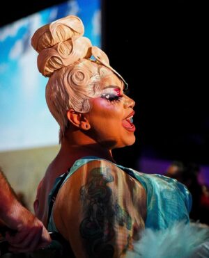 Kalorie Karbdashian-Williams Instagram - What’s the phrase? When you get lemons, make lemon margaritas??? June 2nd I tore my meniscus. And you can’t keep a big bitch down. 🤣🤣 huge shout out to @xvisuals__ for these amazing shots! And to my amazing husband to be @jenderkwir for being the best co star and stealing the show😘😘😘 

👗 @bbuffaloe 
💇🏼‍♀️ @draglabwigs 

 #thiccums  #kkw #biggirls #beautyinfluencer
#rpdr #rupaul #phatgirl  #makeup #drag #dragrace  #dragqueen #gay #gayboy #gayboys #iggay #instadrag #bodypositivity #socialinfluencer #makeuplooks #dragrace