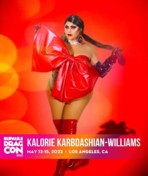 Kalorie Karbdashian-Williams Instagram - DRAGCON BABBBBBYYYY!! I woke up today realizing we’re so close!!!!!! Me and team NM will be at booth 701!!! Don’t keep your heads in the clouds too long make sire@to get those tickets!!! #dragcon #rupaulsdragrace @rupaulsdragcon