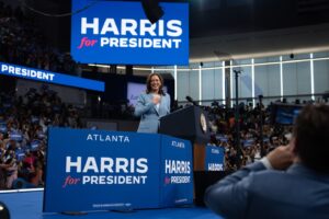 Kamala Harris Instagram - The path to the White House runs through Georgia.

It was good to be back in the state that helped us win in 2020—and with your support, we will win again in November.