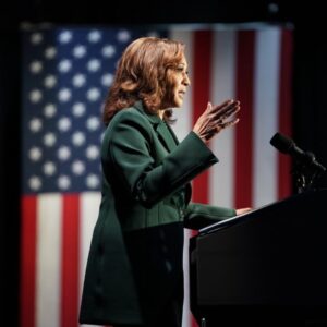 Kamala Harris Instagram - Across the nation, we are witnessing a full-on attack on hard-won, hard-fought freedoms. 

Extremists attack the freedom to vote, our freedom to live safe from gun violence, and our reproductive freedom.

I say, bring it on—because we’re not going back.