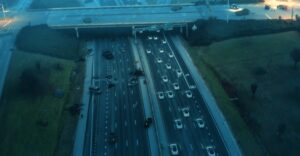 Kane Parsons Instagram - Autonomous fleet of unregistered Tesla units spotted moving through Huntsville, Alabama #blender #vfx #animation #aftereffects