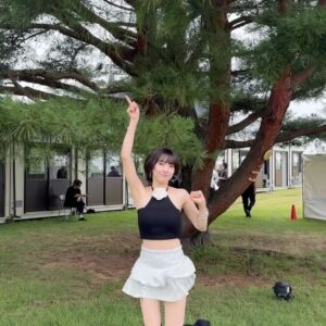 Kang Ji-young Instagram - Lucky Fes‘24 ありがとうございました🍀🕊️🌹❤️