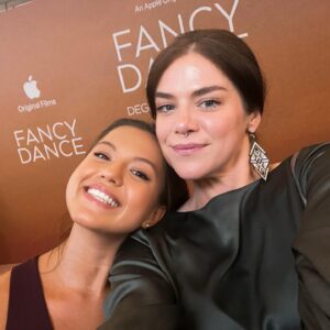 Kaniehtiio Horn Instagram - #FancyDance is a film centred around an auntie/niece relationship, so it felt very fitting that I brought my sweet niece along to NYC for the premiere. 

The performances are beautiful and it was so nice to hear a dialect of our language being spoken on screen throughout. Great job to all involved and niawen for the invite! We had a lovely little road trip! 

You can stream #fancydance on @appletv worldwide now. 

#indigenousfilm 
💖