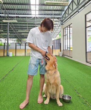 Kantapon Jindataweephol Instagram - อยู่กับพี่อย่าดื้อน้าาา 🐶