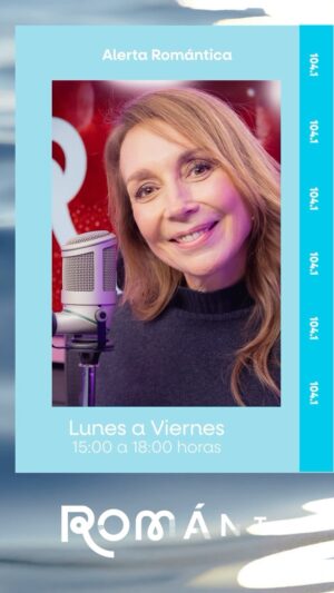Karen Doggenweiler Instagram - @rodrigosepulvedalara se va de vacaciones pero…  #AlertaEnRomantica queda en muy buenas manos 🎙

Desde este lunes Karen Doggenweiler estará acompañándote a partir de las 15:00 hrs con los temas que a ti te interesan y a los que podrás estar atento en la 104.1 📻

Bienvenida a #radioromantica @karendtv ✨