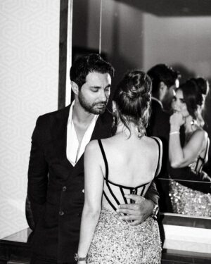 Karim Fahmy Instagram - A love like no other..

Karim’s suit by: @maisongamil
Dania’s Makeup by @dinaelleithy_makeupartist
Photographer: @mangaawyowes @occhiostudios