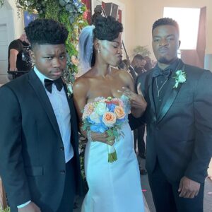 Karimah Westbrook Instagram - Them James boys.🌞 #bts #Family #Reunited #AllAmerican