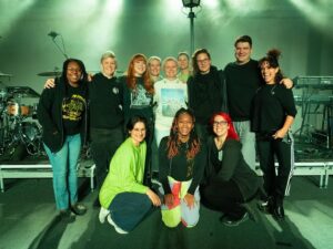 Karin Dreijer Instagram - This is our super sweet, amazing, hard working and hot touring crew for the US and Mexico! Thank you from the bottom of my heart for making it happen❤️‍🔥🌹 🌹

Bria Betrice - Merchandise Manager
Jess Jacobs - PM/Playback
Robin Kibble - Monitors
Me🫣
Minna Koivisto - Musical Director/musician
Anna Arnbom - Social Media and Wardrobe
Sarah Landau - Light Director
Klas Holm - FOH engineer
Helena Gutarra - Vocals/Dancer
Maryam Nikandish - Vocals/Dancer
Romarna Campbell - Drummer
Lotje Horvers - Tour Manager