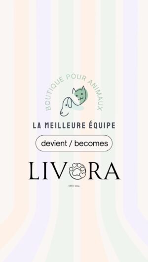 Karine St-Michel Instagram - Ma boutique en ligne de produits pour animaux La Meilleure Équipe devient @livora_co ! 🐾 
Livia a 17 ans (!!!) et a fait l’acquisition, avec l’aide de sa famille, de ma boutique en ligne, mais aussi d’un salon de toilettage et de quelques animaleries. 
Elle a une maturité incroyable, des idées, de l’ambition et un caractère qui fera d’elle une entrepreneure à succès, j’en suis convaincu. 
Je resterai encore active dans l’entreprise pour les prochaines semaines pour les aider à grandir encore plus! 
J’ai travaillé très fort sur ce projet et je suis vraiment heureuse que mon travail permettra de donner un coup de pouce au grand projet de @livcg_. 
Continuez de supporter les entreprises locales qui ont de l’ambition, c’est tellement important pour notre économie! 🫶🏻
Si vous avez des questions, des commentaires mais SURTOUT, des mots d’encouragement, écrivez-les ici en commentaires svp! 🥰 

 #livora #entreprisequebecoise #petstore #animalerie