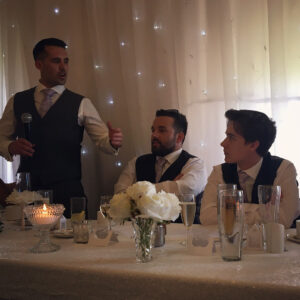 Karl Hughes Instagram - 18.08.17🥂 a big day for my big brother. Congrats Michael & Jenny. #mrandmrs ❤️