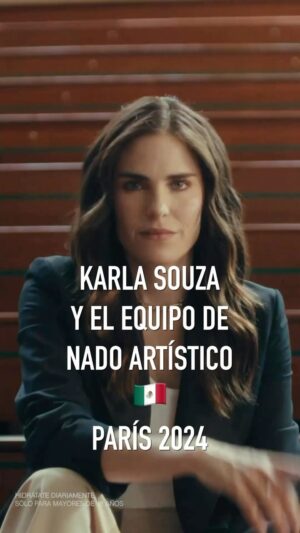 Karla Souza Instagram - Ha llegado el momento de ser una sola voz, de unirnos para llenar de energía a este equipo de mujeres poderosas que nos representarán en #Paris2024 , llenarlas de fuerza y energía positiva para que esta experiencia se convierta en la mejor de sus carreras hasta ahora. 
Las acompañaré con mi voz dentro de una de sus rutinas contando la historia de Matlacuéyetl, diosa prehispánica de las aguas terrestres y la lluvia. 
Seremos una sola voz, y es un privilegio que sea la mía. 

#MéxicoManda
#CallandoBocas

🎥: @binom.io