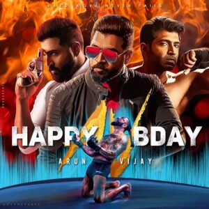 Karthick naren Instagram - Advance wishes to @arunvijayno1 sir for a rocking year ahead. Happy to share the CDP. Where there is a will there is a way!