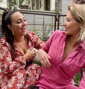 Kassandra Clementi Instagram - You are one of my people. You have been one of my people for 15 years and I couldn’t say a bad word about you, even if I tried. 15 years is a long time to get some shit-talking ammunition and I don’t have it. You are goodness and you are honesty. 

You walked me into motherhood, sat with me at 2 days postpartum and helped me learn to nurse my newborn, whilst I bled from what felt like EVERYWHERE. You fed me and gave me gentle head rubs with a calming energy that lord knows I wasn’t producing myself. 

Our girls are family, how lucky are we. You show up. You are it. I’m sorry I’m terrible at answering FaceTime. Today is your birthday and THANK YOU BELINDA. 🎉