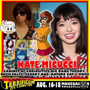 Kate Micucci Instagram - I’ll be here August 16-18. Come say hi! 👋 @terrificon_ct