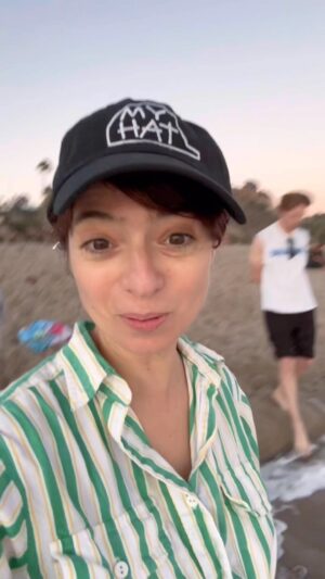Kate Micucci Instagram - I love when things like this happen!