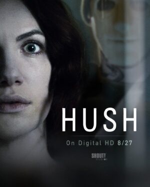 Kate Siegel Instagram - I am so, SO excited to finally be able to share this. And there’s more to come… 😊

@shout_studios 

#HUSH #katesiegel #michaeltrucco #samanthasloyan
