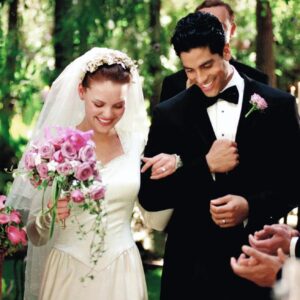 Katherine Heigl Instagram - Apparently, I was getting married 20 years ago today!!! Sort of... 😉 #roswell #season3 #isabelevans #jesseramirez