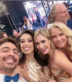 Katherine Kelly Lang Instagram - It was such an honor to be at the Andrea Bocelli Foundation charity dinner. A very special night! Everyone was dressed in 1930’s style. I met so many interesting people. And saw many old friends.  The music was beyond incredible!! Thanks for including me! See you next time @andreabocelliofficial @veronicabertiofficial ❤️ #1930sfashion #andreabocellifoundation