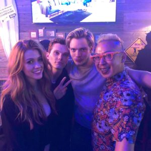 Katherine McNamara Instagram - We’ll always have Paris! 🩵🥐🇫🇷 It’s been 6 years since the #Shadowhunters crew took to the streets of Paris to film some #TeamEvil shenanigans. One of the most magical weeks of my life - Magnus Bane would approve. Would I love to go back? Absolument! ✨♥️ #Shadowfam #ShadowhuntersLegacy