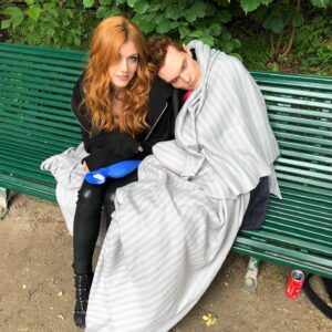 Katherine McNamara Instagram - We’ll always have Paris! 🩵🥐🇫🇷 It’s been 6 years since the #Shadowhunters crew took to the streets of Paris to film some #TeamEvil shenanigans. One of the most magical weeks of my life - Magnus Bane would approve. Would I love to go back? Absolument! ✨♥️ #Shadowfam #ShadowhuntersLegacy