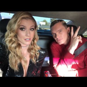 Katherine McNamara Instagram - Happy birthday my dearest darling (half) demon brother! @lukebaines you are such a uniquely wonderful and endlessly creative person. I’m so proud of you for all you have accomplished and so grateful for you in my life. Hope you have a day as amazing as your cheekbones! 🩵🔥👯