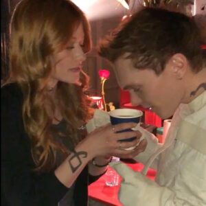 Katherine McNamara Instagram - Happy birthday my dearest darling (half) demon brother! @lukebaines you are such a uniquely wonderful and endlessly creative person. I’m so proud of you for all you have accomplished and so grateful for you in my life. Hope you have a day as amazing as your cheekbones! 🩵🔥👯