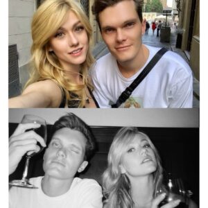 Katherine McNamara Instagram - Happy birthday my dearest darling (half) demon brother! @lukebaines you are such a uniquely wonderful and endlessly creative person. I’m so proud of you for all you have accomplished and so grateful for you in my life. Hope you have a day as amazing as your cheekbones! 🩵🔥👯