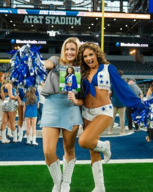 Kathryn Dunn Instagram - @dccheerleaders meet the team ✨💙🏈 

#americassweethearts #dcc #dallascowboyscheerleaders