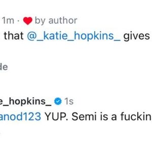 Katie Hopkins Instagram - Laugh. And all will be well