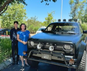 Katie Porter Instagram - I stopped by @alphamotorinc to learn more about their electric vehicle development and how they’re making EVs more accessible for every American.

Orange County is lucky to be home to so many innovative small businesses that drive competition and strengthen our economy.