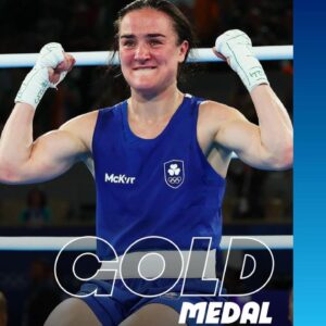 Katie Taylor Instagram - Take a bow @kelly_harrington14! What an achievement! You have sealed your place as an icon of Irish sport and going down in history as a legend! Two time Olympic champion - wow!!!