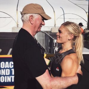 Katrin Tanja Davidsdottir Instagram - Carson, California 📍🔥❤️⚡️ where some of my favorite memories in the world were made!!!! @crossfitgames 

Watching @thewestcoastclassic this past weekend brought back all of the feelings - and man did I miss being in that tennis stadium. Every time I came off of that competition floor I remember saying “it was like MAGIC out there!” 💫 the floor always felt so small & the it was like the people were pretty much on top of us & it just always gave me SO much energy!!!!!! 

One of my favorite part about these photos though, is that I believe there is only ONE in the whole carousel that I actually won. All of the other ones with my hands up in the air I just FELT like I had won 🥹🫶🏼 I was so focused on my own execution & doing my absolute best that no result could budge how happy and proud I was of myself .. the leading photo for example: I took 14th 😂

Congratulations to all of the competitors who made it to the @crossfitgames this past weekend - I am so excited for all of you to get to head into the best time of the year: GAMES TRAINING BABY ☀️🫶🏼✨
