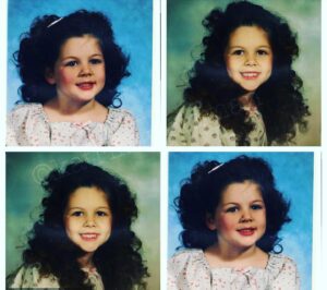 Katrina Weidman Instagram - Pillow soft sponge rollers were my everything. I was easily influenced then 💁‍♀️ #schoolpictures #schoolpictureday #schoolpics #curlers #spongerollers #curlyhair #curlyhairstyles #curls #halfuphalfdownhairstyle #halfdown #girlhairstyles #bighair #bighairdontcare