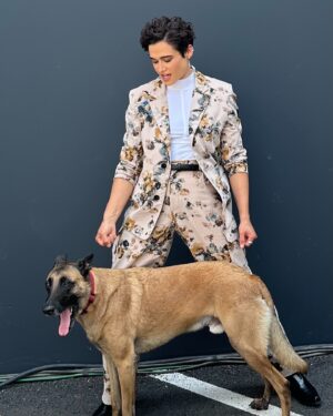 Katy O'Brian Instagram - So grateful to touchdown in LA for > 24hrs to see my loves & join my @Twistersmovie fam for an incredible fundraiser for @CTAOP, raising money for health & safety of youth in South Africa. Be sure to check them out & catch Twisters in theaters 7/19!

Hair @josephchase 
Makeup @chousner 
Styling @itsamandalim 
Publicity @imprintpr