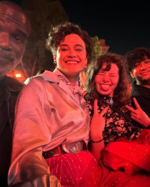 Katy O'Brian Instagram - So grateful to touchdown in LA for > 24hrs to see my loves & join my @Twistersmovie fam for an incredible fundraiser for @CTAOP, raising money for health & safety of youth in South Africa. Be sure to check them out & catch Twisters in theaters 7/19!

Hair @josephchase 
Makeup @chousner 
Styling @itsamandalim 
Publicity @imprintpr