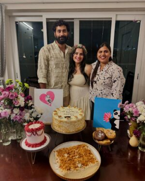 Kavya Kalyanram Instagram - Surround yourself with the best people and you’ll always have the best time! ✨
My birthday was yet another amazing day for me with my most favourites and lots of cakeee 🥰♥️
Thank you you all for making my every day wonderful and all the more my birthday 
Anddd of course thank you to everyone who wished me sent their warmest regards 🤗