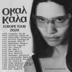 Kaya Wilkins Instagram - God dag 🥗
Tickets for 
These places 
Are now on sale on okay-kaya.com
What songs would you care to hear?& we can rehearse during summer 
I whisper this caption into a flower to set the tone- may feel something like this 
Big love!