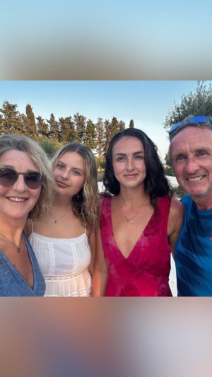 Kaye Adams Instagram - Who couldn’t love a place that eats pistachio granite and brioche for breakfast? A glorious ten days in Sicily accompanied by our carers/ children . Will this be the last holiday en famille ? 

Anyone find themselves in the same place?