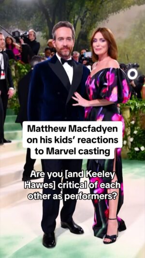 Keeley Hawes Instagram - Matthew Macfadyen says his kids normally have no interest in his work — but that all changed with “Deadpool & Wolverine.”