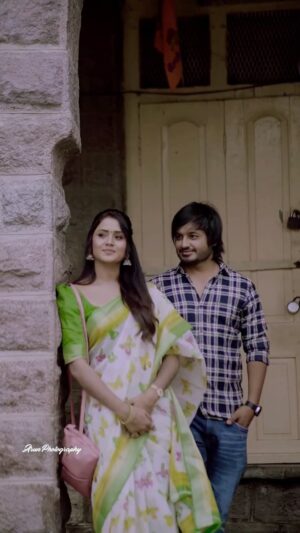 Keerthi Bhat Instagram - Mine🥰❤️ @its_vijay_karthikeyan 

This beautiful video n editing by : @arun_goud_photography 

#love #together #mine #keepsupporting #keeka #hyderabad #fun #mansoon #raining #keerthibhat #vijaykarthikeyan#weather #vidiography